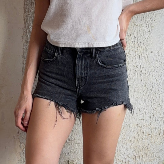Black Denim Cutoffs Alexander Wang XS