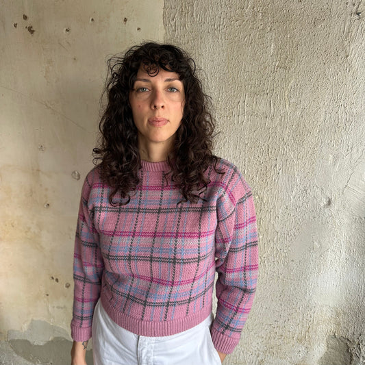 VTG Italian Pink Sweater M
