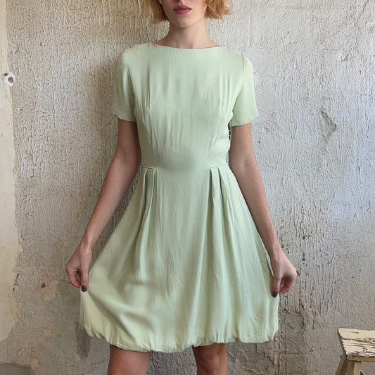 VTG Seafoam Green Dress XS