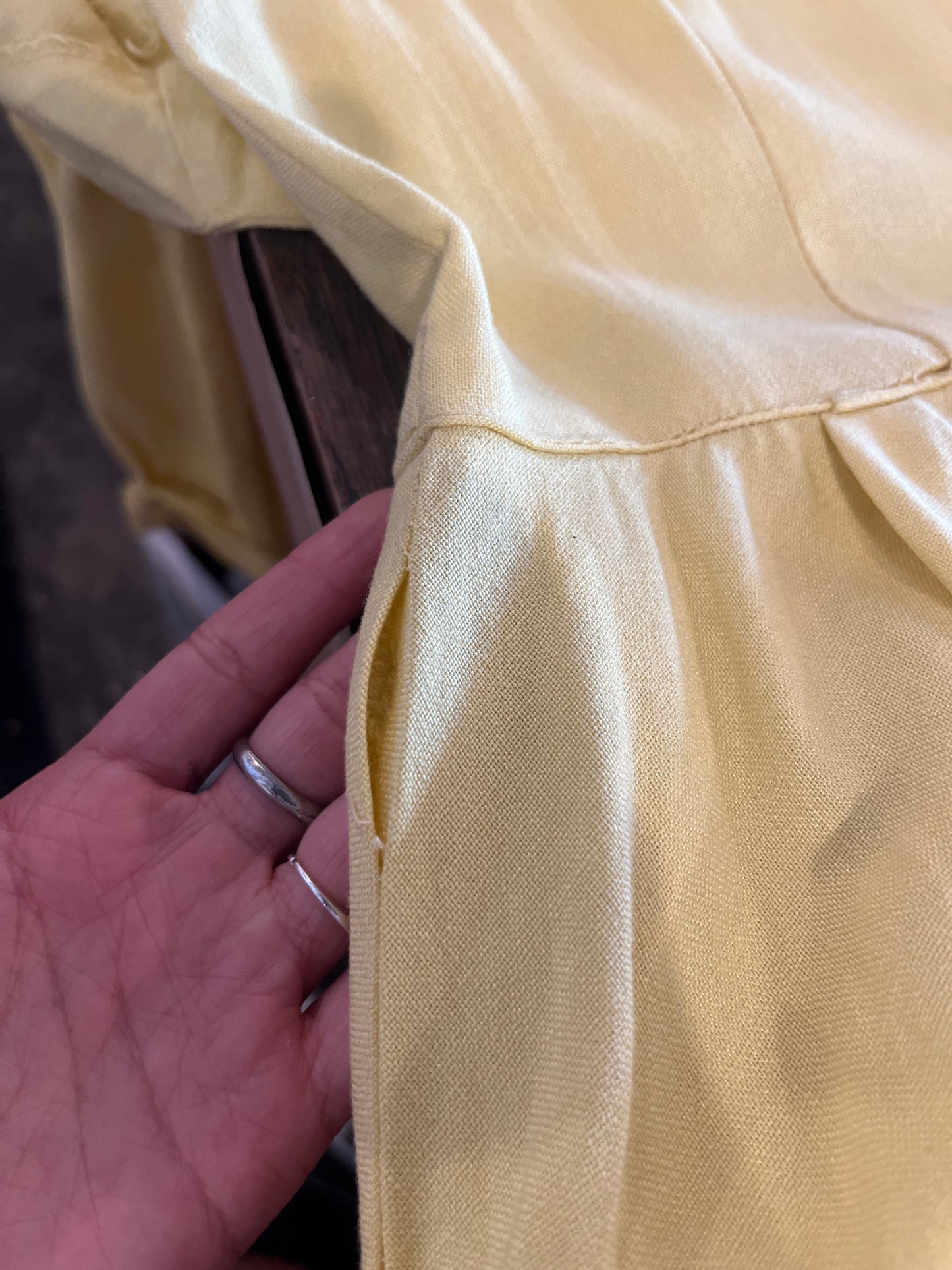 1950’s 2-Piece Yellow Dress XS/S
